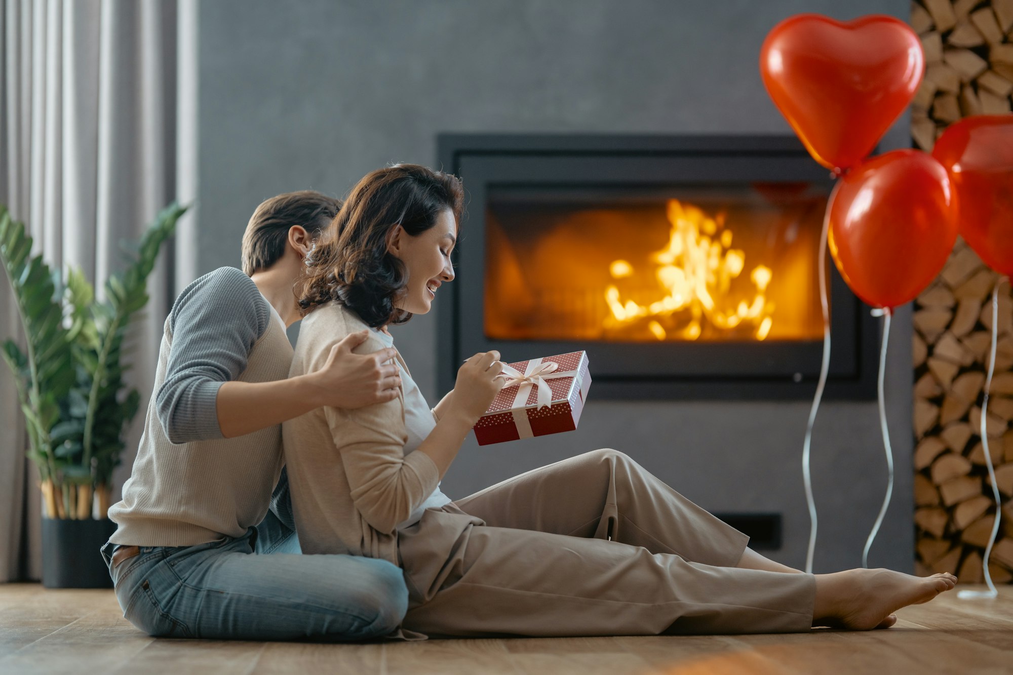 couple on valentine's day